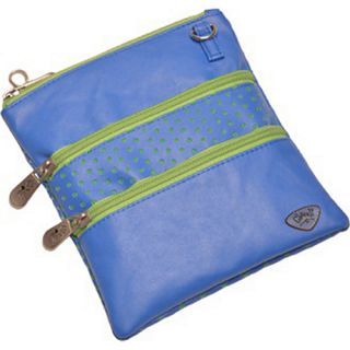 Signature Collection 3 Zip Bag Blue/Green Perf   Glove It Golf Bags