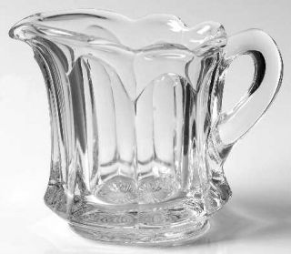 Imperial Glass Ohio Old Williamsburg Clear Creamer   Stem #341, Clear