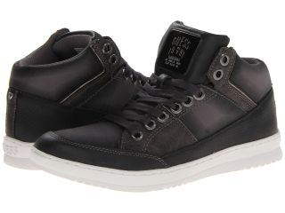 GUESS Thyme Mens Lace up casual Shoes (Black)