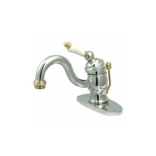 Elements of Design EB3404PL Hot Springs One Handle Lavatory Faucet
