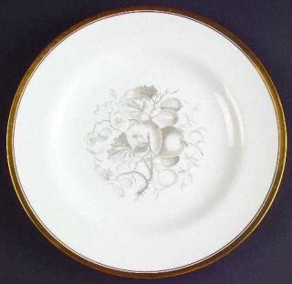 Spode Chatham (Gold Trim) Luncheon Plate, Fine China Dinnerware   Various Fruit