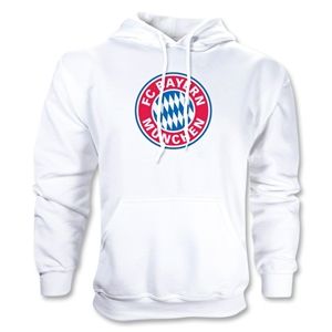 hidden Bayern Munich Logo Hoody (White)