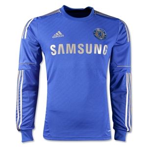 adidas Chelsea 12/13 Home LS Soccer Jersey