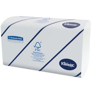 KIMBERLY CLARK Kleenex Multifold Towels, 16.3 X 8.5, 2 ply, White
