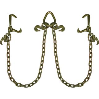 B/A Products V Chain with Hooks   Mini J , T  & R Hooks; 3 ft. Legs, Model N711 