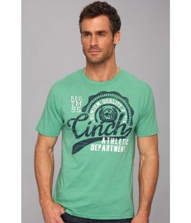 Cinch Cotton Poly Jersey Tee Mens Short Sleeve Pullover (Green)