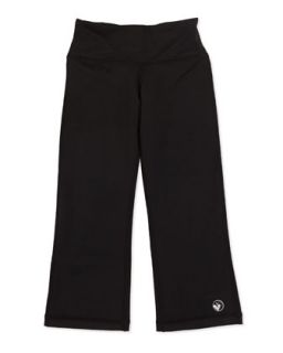Asana Basic Workout Pants, Black, 7 14