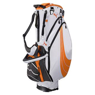 Form Stripe Stand Bag Orange/White   Puma Golf Bags