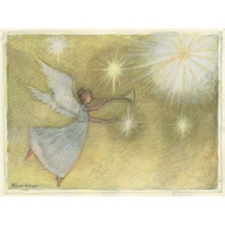 Classic Christmas Card   Golden Angel