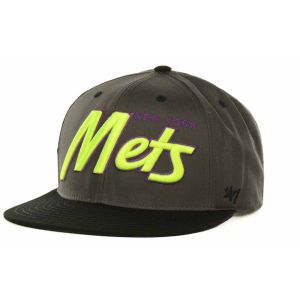 New York Mets 47 Brand MLB Classic Script Snapback Cap