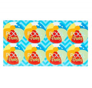 Splashin Pool Party Large Lollipop Sticker Sheet