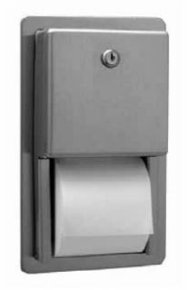 Bobrick Classic Series Recessed Multi Roll Toilet Tissue Dispenser