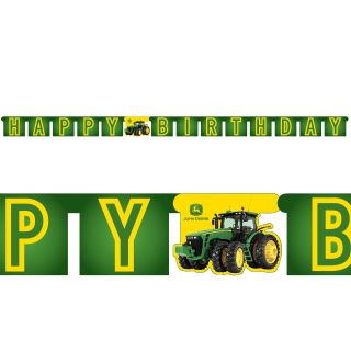 John Deere Tractor Jointed Banner
