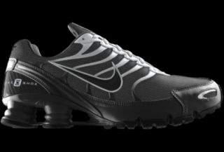 Nike Shox Turbo+ VI iD Custom Womens Running Shoes   Black
