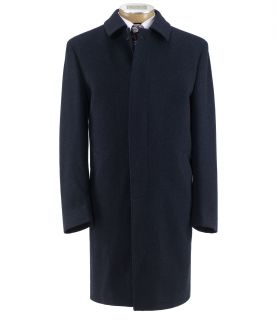 Heathered Merino Topcoat Extended Sizes JoS. A. Bank