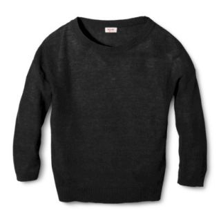 Mossimo Supply Co. Juniors Pullover Sweater   Black XS(1)