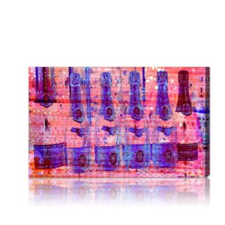 Oliver Gal Cristal on Crystal Rose Graphic Art on Canvas 10014 Size 15 x 10