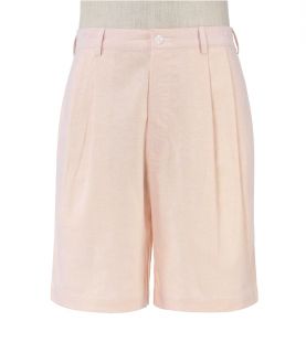 Stays Cool Cotton Pleated Oxford Shorts JoS. A. Bank