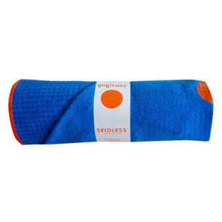 yogitoes Skidless Yoga Towel   Blue
