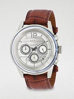 Breil Stainless Steel Chronograph Watch   Stainless Steel Brown