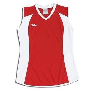 Xara Cheltenham Sleeveless Soccer Jersey (Red)