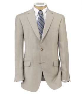 Tropical Blend 2 Button Linen/Wool Sportcoat  Regal Sizes JoS. A. Bank