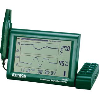 Extech Humidity + Temperature Chart Recorder   Model RH520A