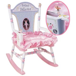 Levels of Discovery Little Ballerina Rocking Chair with Sound Multicolor  