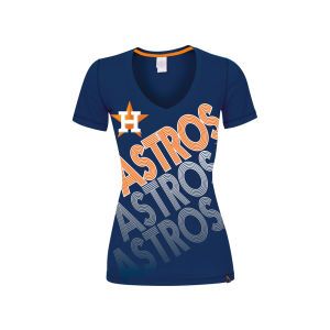 Houston Astros 5th & Ocean MLB Womens Athletic Baby Jersey T Shirt