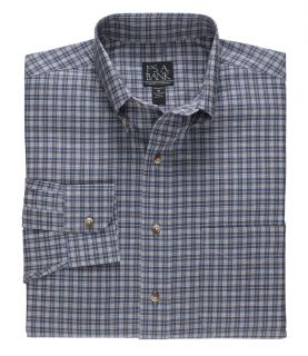 Traveler Patterned Poplin Buttondown Collar Sportshirt JoS. A. Bank