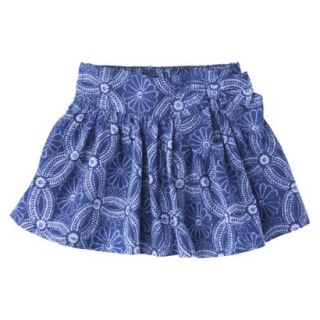 Genuine Kids from OshKosh Infant Toddler Girls Floral A Line Skirt   Blue 4T