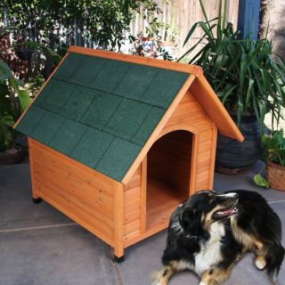 Ware Premium A Frame Dog House Multicolor   1705, Small   28W x 30D x 30H inches