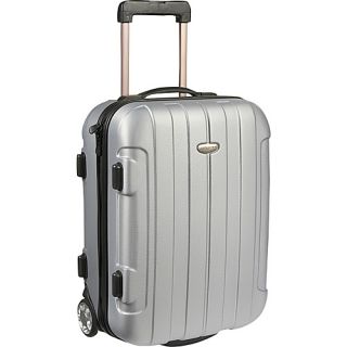 Rome 20 in. Hardside Rolling Carry On Silver Grey   Travelers