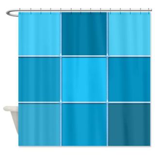  Teal Patchwork Shower Curtain  Use code FREECART at Checkout