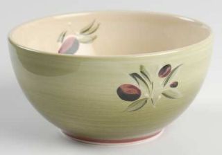Better Homes and Gardens Olive Villa Soup/Cereal Bowl, Fine China Dinnerware   B