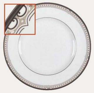 Royal Doulton Lichfield Dinner Plate, Fine China Dinnerware   Bone China, Green,