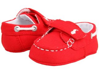 Ralph Lauren Layette Kids Sander EZ Boys Shoes (Red)