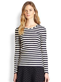Marc by Marc Jacobs Pam Striped Tee   Deep Well