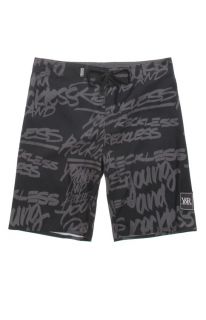 Mens Young & Reckless Board Shorts   Young & Reckless Flip The Script Boardshort