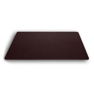 Dacasso 30x19 Chocolate Leather Desk Mat Multicolor   P3418