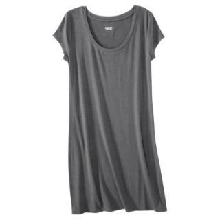 Mossimo Supply Co. Juniors T Shirt Dress   Dark Gray XS