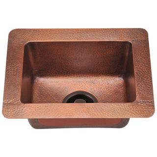 Polaris Sinks P509 Small Single Bowl Copper Sink