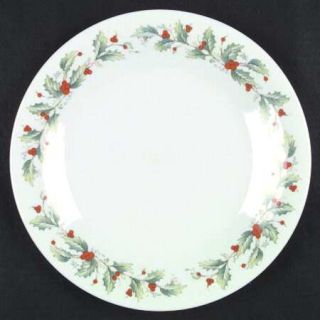 China Pearl Noel (Brown Lettering Backstamp) Dinner Plate, Fine China Dinnerware