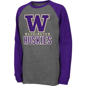Washington Huskies Colosseum NCAA Youth Sweep Long Sleeve T Shirt
