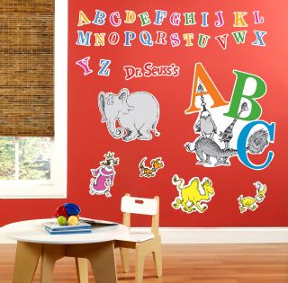 Dr. Seuss ABC   Giant Wall Decals