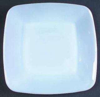 Anchor Hocking Charm Azur Ite Dinner Plate   Fire King,Blue,Square,1940 60S Gla