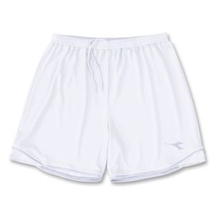 Diadora Terra Verde Soccer Shorts (White)