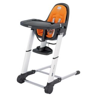 Zuma Gray Highchair   Orange