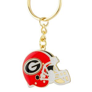 Georgia Bulldogs AMINCO INC. Metal Helmet Key Ring