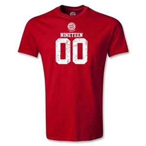 Euro 2012   Bayern Munich Distressed 1900 T Shirt (Red)